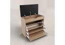 BOXIMO Schuhschrank VAULT mit Sitzbank Braun Bild 5