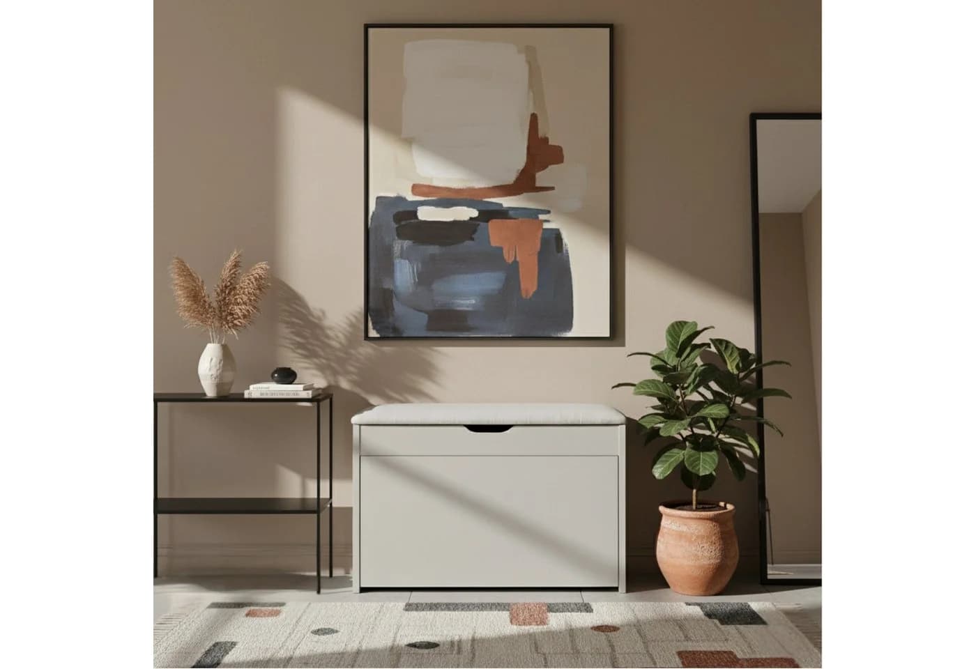 BOXIMO Schuhschrank VAULT mit Sitzbank