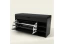BOXIMO Schuhschrank GRADIA mit Sitzbank Schwarz Bild 4