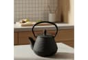 AROMELIO Teekanne YUKI aus Gusseisen mit Sieb, 1000 ml, Schwarz Bild 2