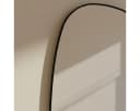 EDAXO Wandspiegel Oval 60x32 cm Splitterschutzfolie Bild 5