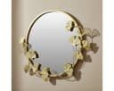 EDAXO Wandspiegel Ginkgo-Rahmen Gold Bild 1