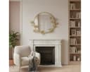 EDAXO Wandspiegel Ginkgo-Rahmen Gold Bild 5