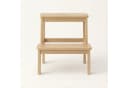 NUXIO Bambus Hocker mit Stufe KROK 46 cm Bild 1