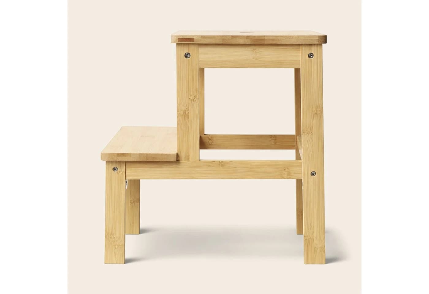 NUXIO Bambus Hocker mit Stufe KROK 46 cm - Bild 4
