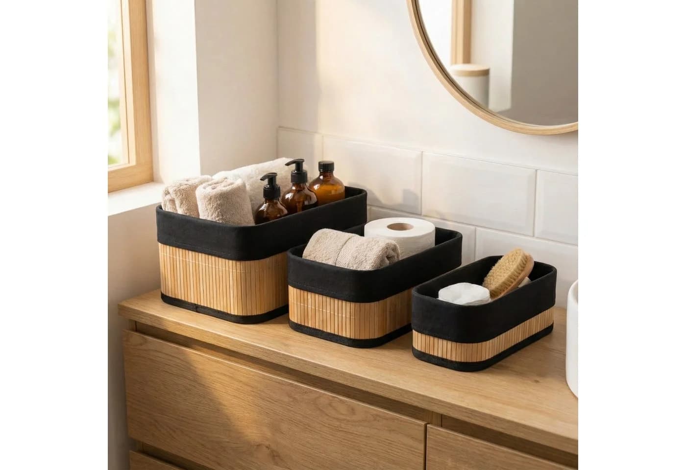 BOXIMO Aufbewahrungsbox Bambus VINNO - Bild 2