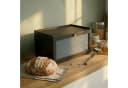 AROMELIO Brotkasten VITRINE aus Bambus mit Magnettüren Bild 1