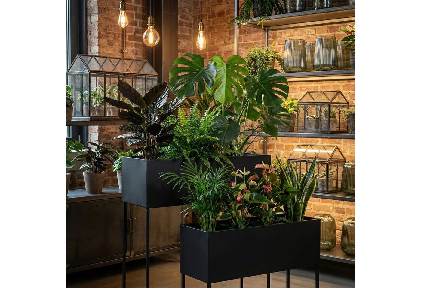 EDAXO Blumenständer Loft Metall TINO 2er-Set - Bild 5