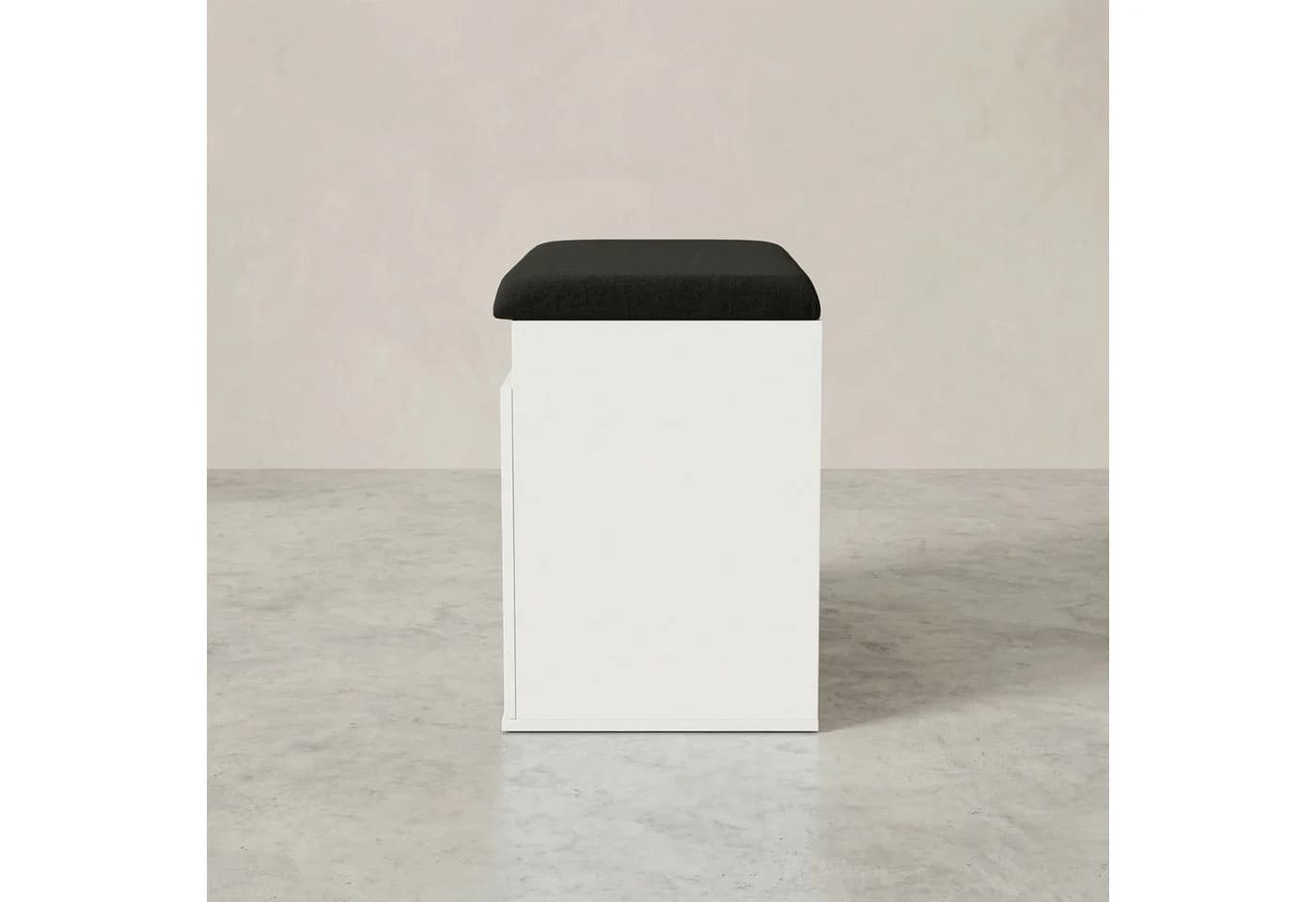BOXIMO Schuhschrank mit Sitzfläche und Stauraum VIRA Weiß - Bild 3