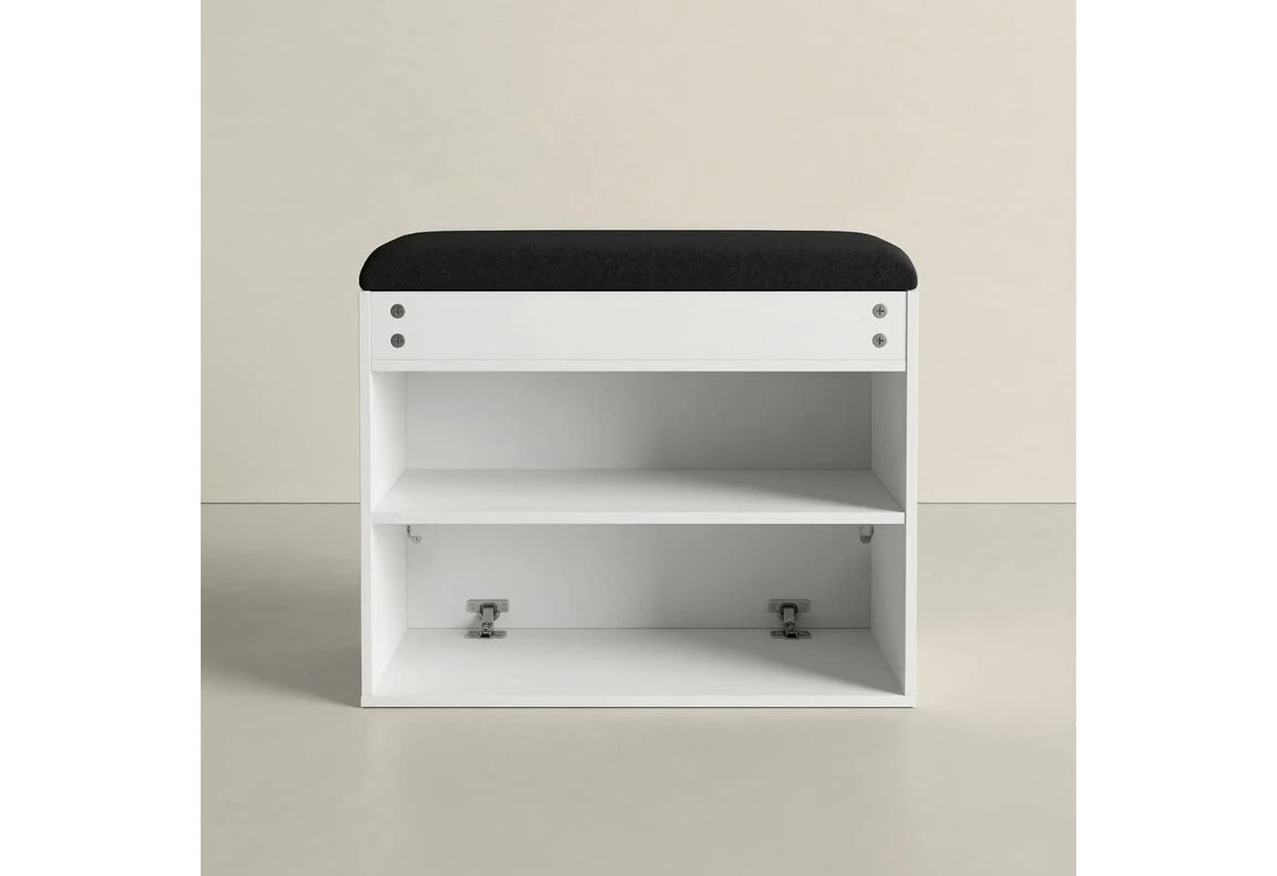 BOXIMO Schuhschrank mit Sitzfläche und Stauraum VIRA Weiß - Bild 4