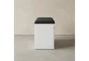 BOXIMO Schuhschrank mit Sitzfläche und Stauraum Weiß Bild 3