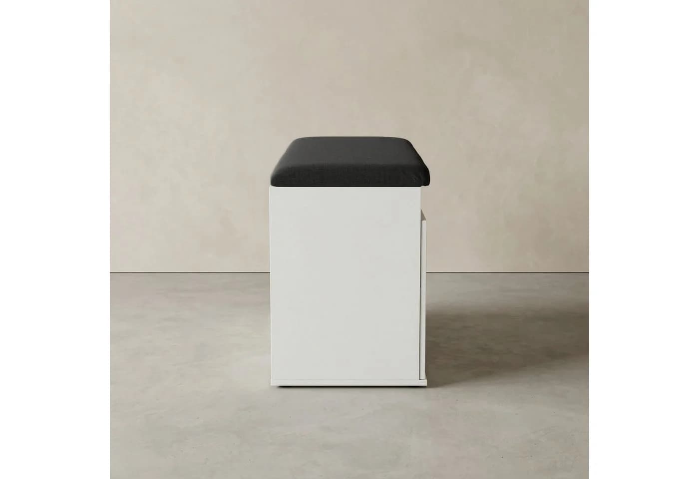 BOXIMO Schuhschrank mit Sitzfläche und Stauraum Weiß - Bild 3