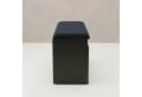 BOXIMO Schuhschrank mit Sitzfläche und Stauraum Schwarz Bild 3
