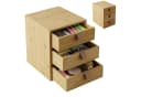 BOXIMO Bambus-Organizer NILA mit 3 Schubladen Bild 4