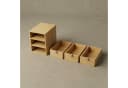 BOXIMO Bambus-Organizer NILA mit 3 Schubladen Bild 5