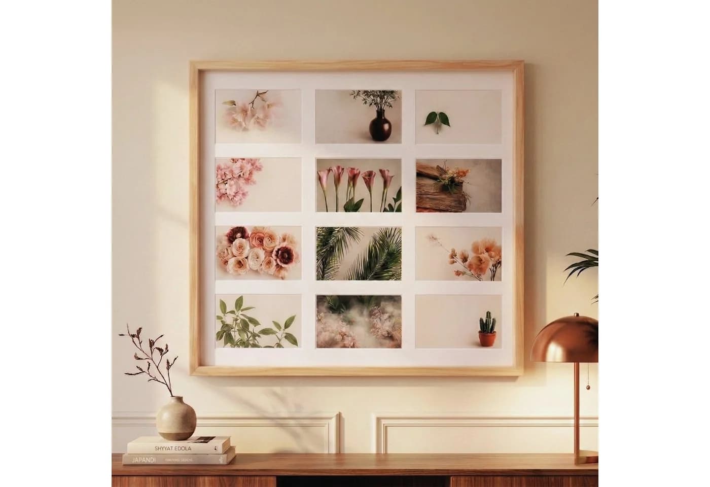 EDAXO Bilderrahmen Collage aus Holz für 12 Fotos FORMIN - Bild 2