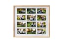 EDAXO Bilderrahmen Collage aus Holz für 12 Fotos FORMIN Bild 3