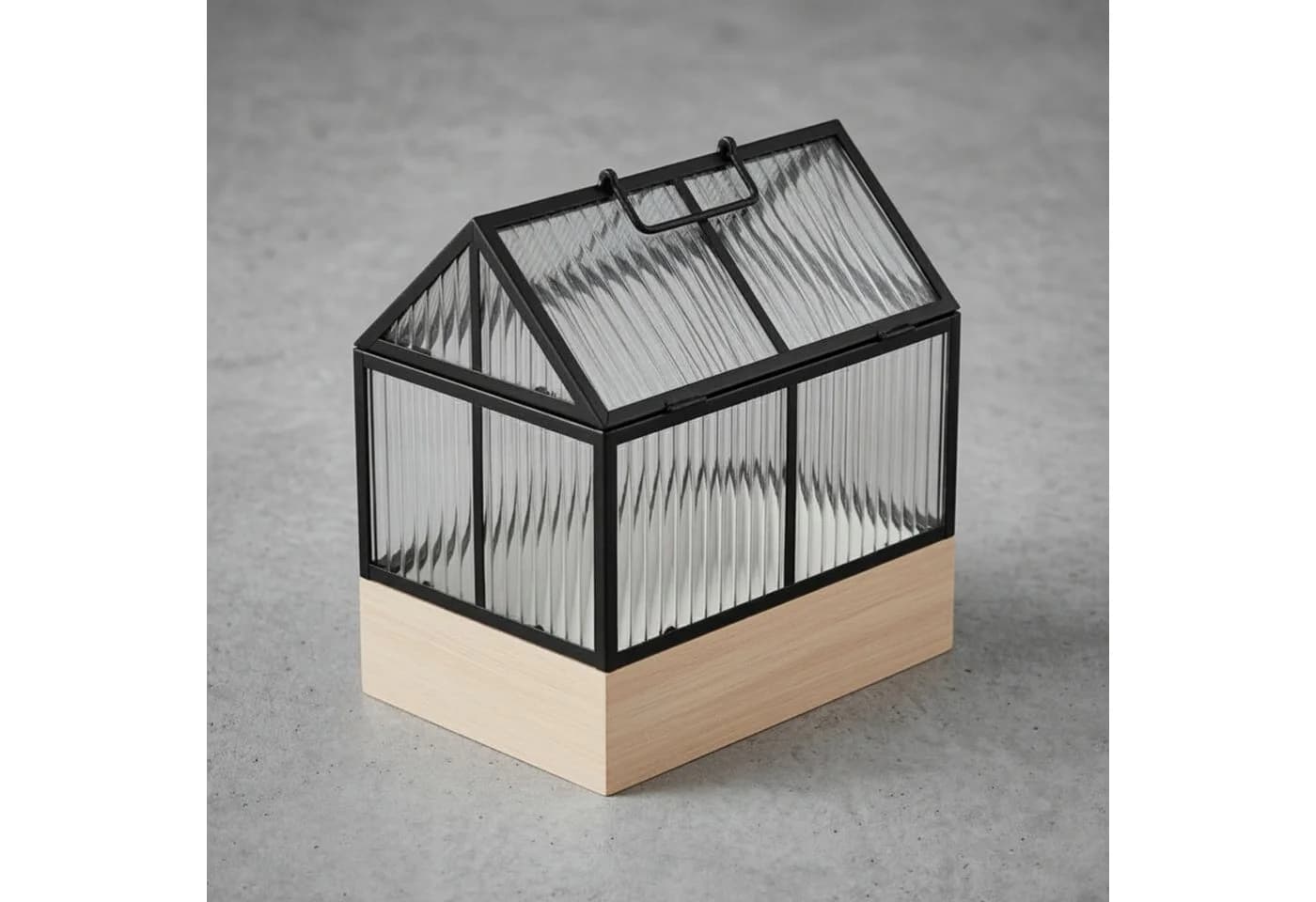 EDAXO Mini-Gewächshaus KALA mit Metallrahmen und Glas - Bild 5