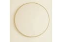 EDAXO Wandspiegel MIRA Rund Ø 80 cm Glas Aluminium Bild 1