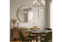 EDAXO Wandspiegel MIRA Rund Ø 80 cm Glas Aluminium Bild 5