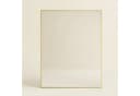 EDAXO Wandspiegel VINKEL Rechteckig Glas Aluminiumrahmen Gold/Weiß Bild 3