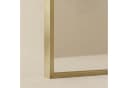 EDAXO Wandspiegel VINKEL Rechteckig Glas Aluminiumrahmen Gold/Weiß Bild 5