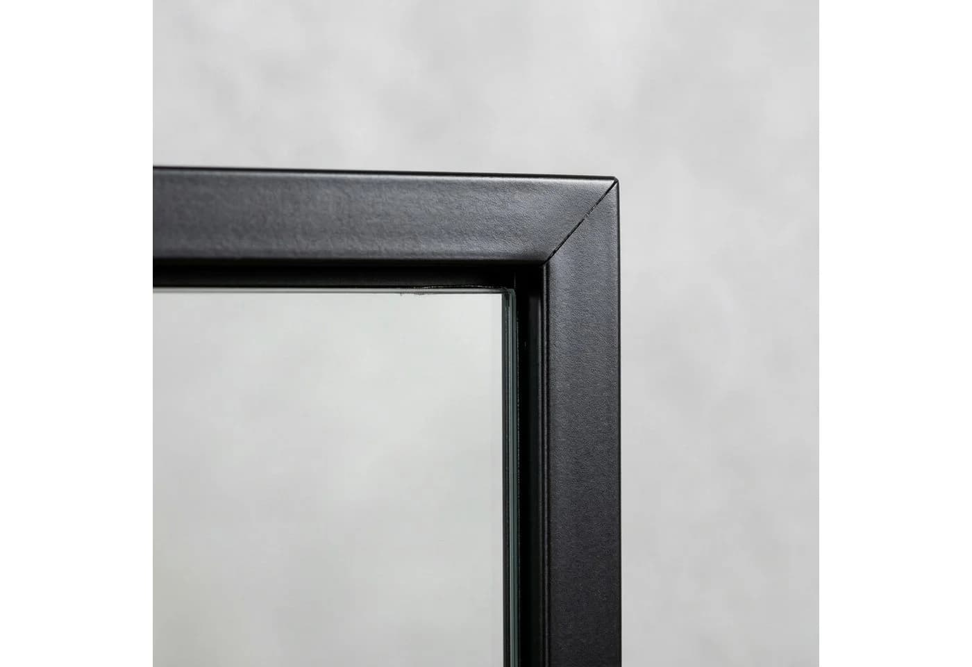 EDAXO Wandspiegel AXION Schwarz Rechteckig Modern - Bild 5
