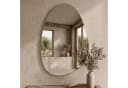 SCENA LIVING Wandspiegel KALY Asymmetrisch Goldener Rahmen Bild 1