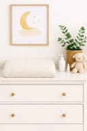 BABEES Wickelauflagenbezug 100% Baumwolle Musselin Bild 1