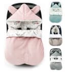 BABEES Fußsack für Babyschale Frühling Übergang warm mit Füllung Bild 2