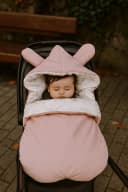 BABEES Fußsack für Babyschale Frühling Übergang warm mit Füllung Bild 4