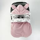 BABEES Einschlagdecke Baby Schlafsack 3in1 Leicht Wattiert Herbst Bild 5