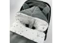 BABEES Einschlagdecke Baby Schlafsack 3in1 Grau Leicht Wattiert Bild 5