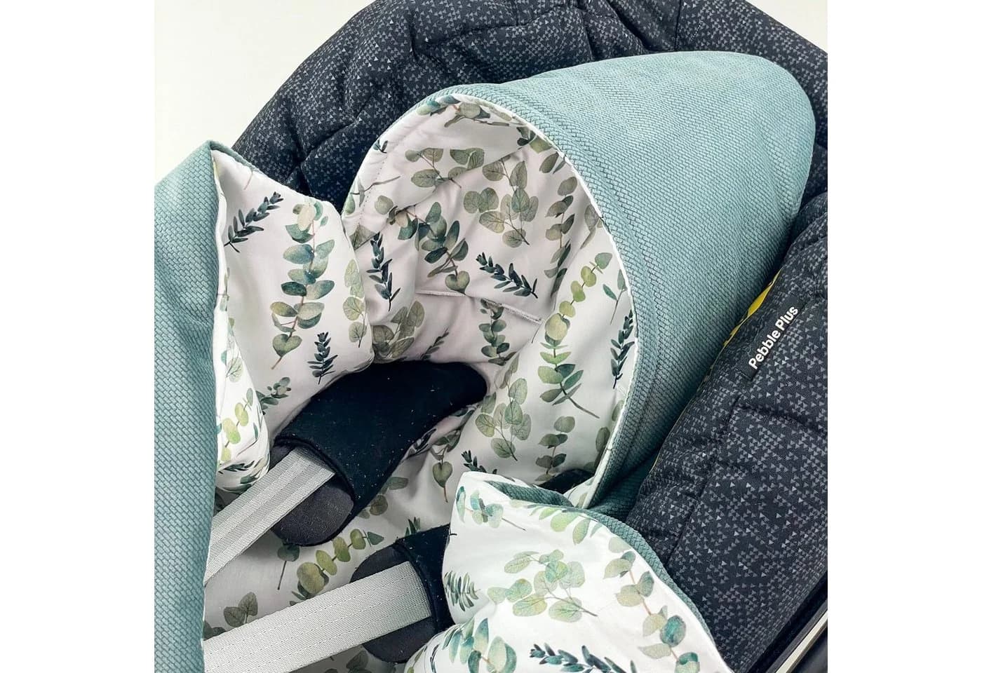 BABEES Einschlagdecke Babyschale Autositz Warm Wattiert Baumwolle - Bild 3