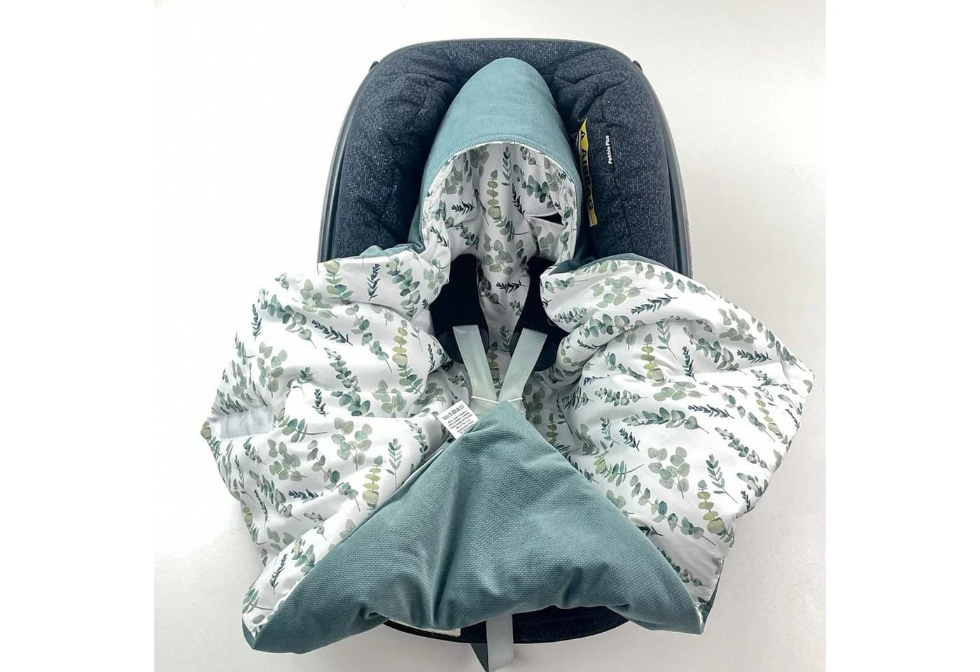 BABEES Einschlagdecke Babyschale Autositz Warm Wattiert Baumwolle - Bild 4