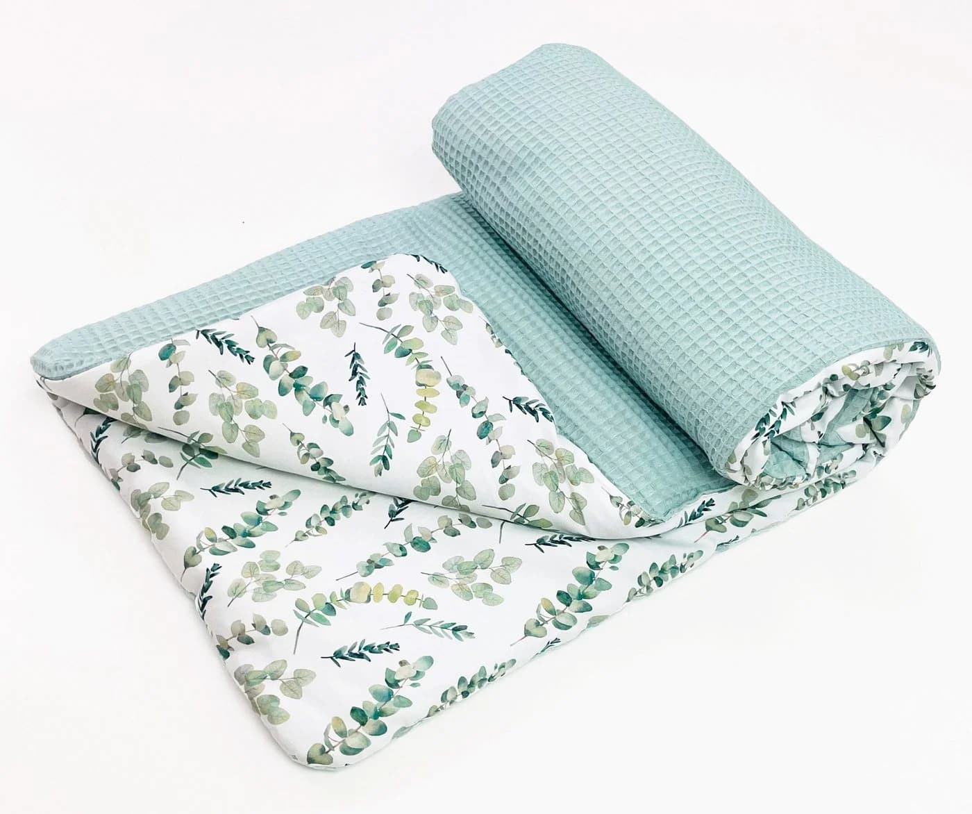 BABEES Babydecke 100% Baumwolle Waffeldecke 100x75 cm