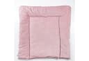 BABEES Wickelauflage Rosa Samt Zweiseitig Antiallergisch Bild 1