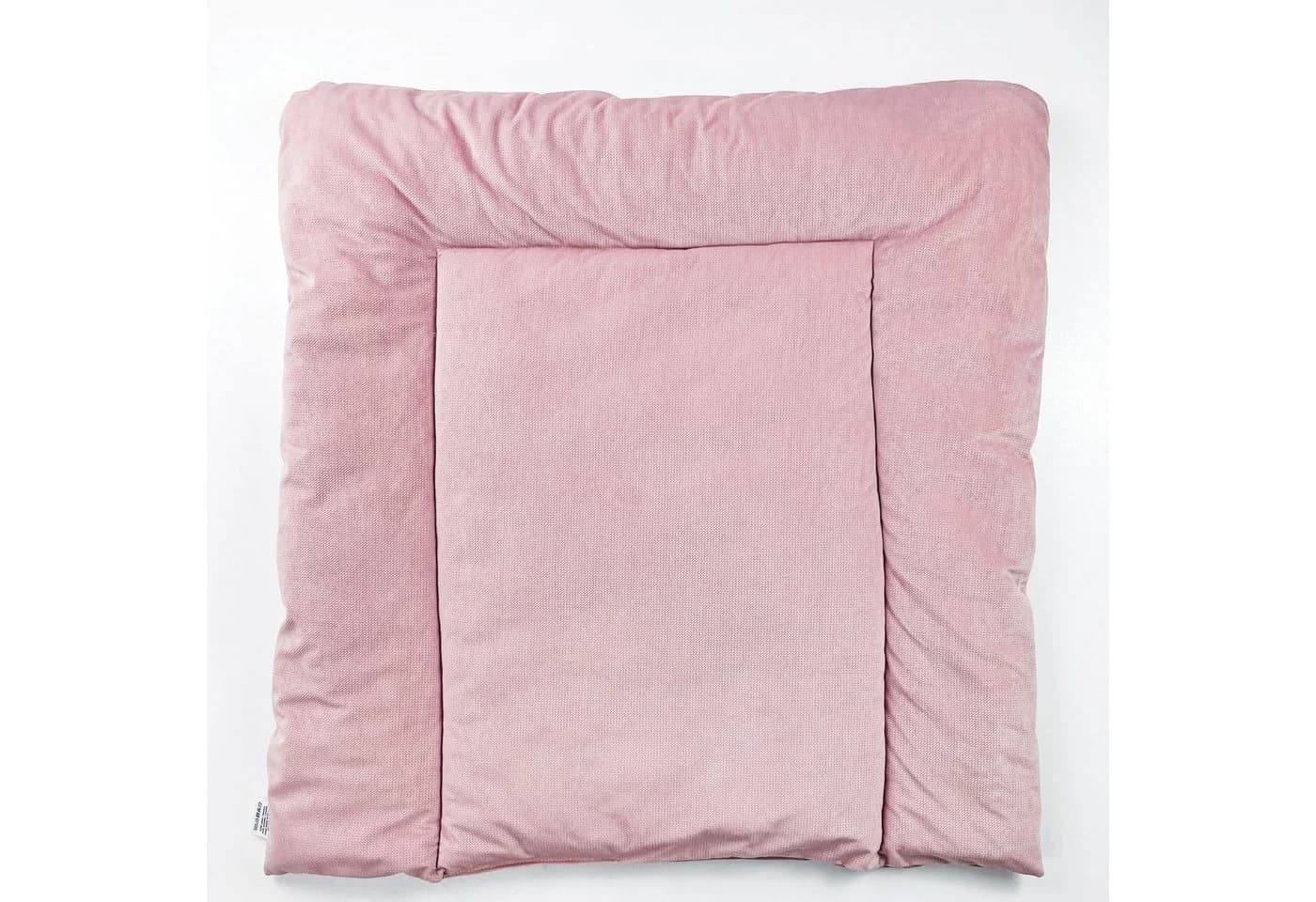 BABEES Wickelauflage Rosa Samt Zweiseitig Antiallergisch