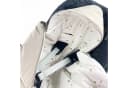 BABEES Einschlagdecke Babyschale Autositz Wattiert Beige Bild 5