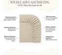 BABEES Wickelauflagenbezug 100% Baumwolle Musselin Bild 1