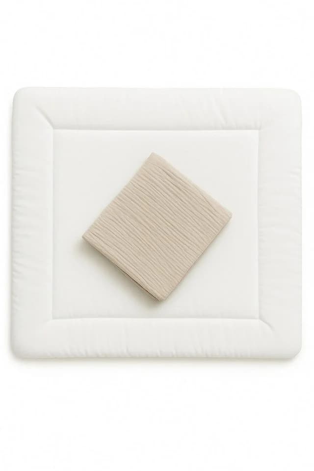 BABEES Wickelauflagenbezug 100% Baumwolle Musselin - Bild 5