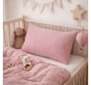 BABEES Kissenbezüge 2er Set Musselin Baumwolle Beige Bild 1