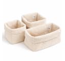 BABEES Dekokorb 3-er Set Organizer Wickeltisch Baby Bild 2