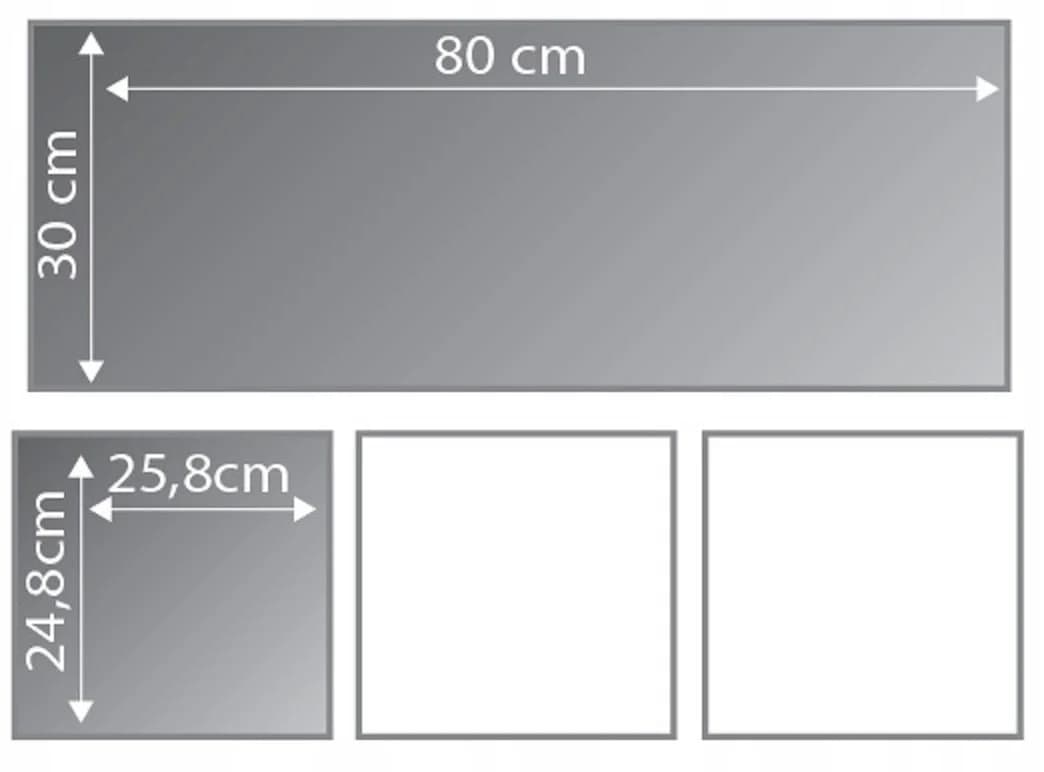 Wallarena Leinwandbild Set 4-tlg. Kräuter & Gewürze Küche Wanddeko - Bild 3