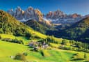 Wallarena Fototapete Berge Wald Natur Landschaft Vlies Tapete Bild 1