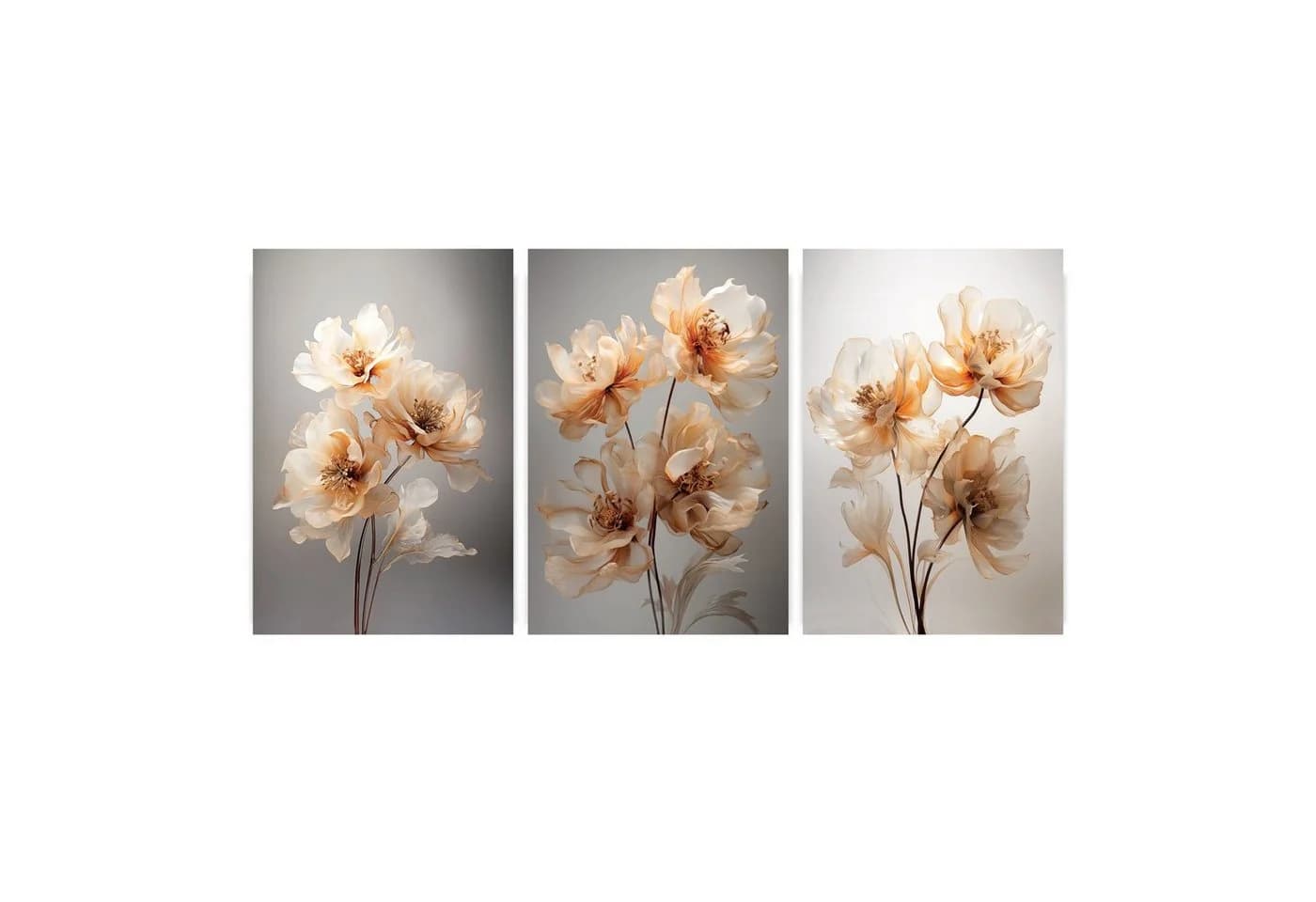 Wallarena Poster Natur Set 3-teilig Modern Vlies Bunt - Bild 2