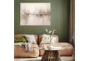 Wallarena Leinwandbild Abstrakt Modern Beige 120x80 cm Bild 1