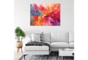 Wallarena Leinwandbild Abstrakt Bunt Modern Kunstdruck Bild 1