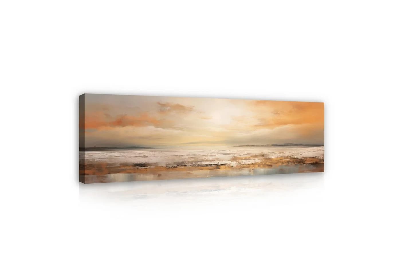 Wallarena Leinwandbild Strand Meer Abstrakt Modern Wandbild - Bild 2