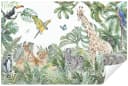 Wallarena Vlies Fototapete Kinderzimmer Dschungel Tiere Wald Bild 2